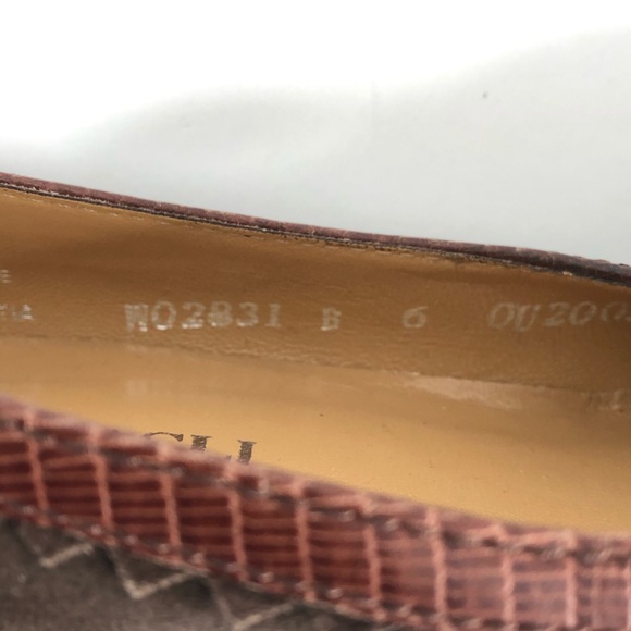 Bruno Magli Brown Suede Mary Jane Heeled Shoes 6 - Picture 9 of 14